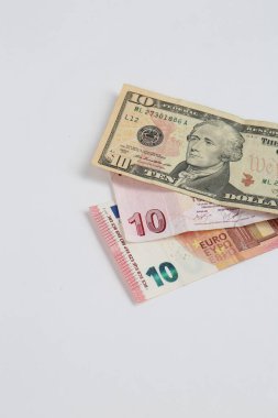 Türk Lirası, Amerikan Doları ve Euro
