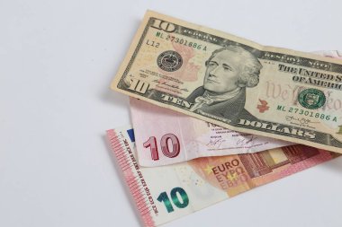 Türk Lirası, Amerikan Doları ve Euro