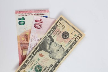 Türk Lirası, Amerikan Doları ve Euro