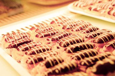 Masada lezzetli bir pasta var.