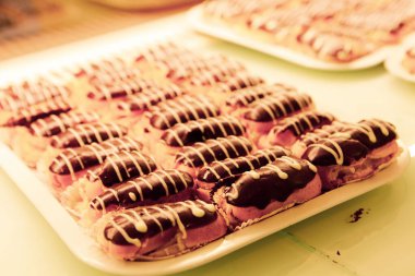 Masada lezzetli bir pasta var.