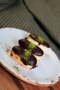 Masada lezzetli bir pasta var.