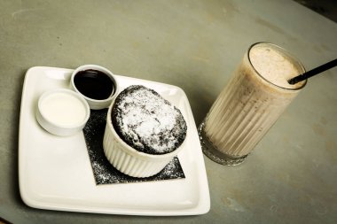 dondurma çikolatalı sufle