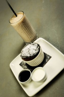 dondurma çikolatalı sufle