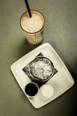 dondurma çikolatalı sufle