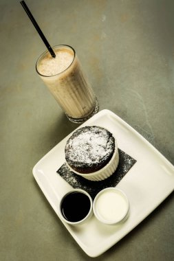 dondurma çikolatalı sufle