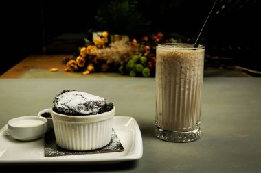 dondurma çikolatalı sufle