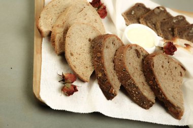 Lezzetli doğal estetik fırınlanmış ekmek