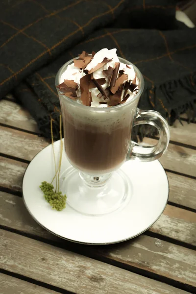 Café Gelado Com Leite Café Gelado Com Leite Mulher Segurando — Fotografia de Stock