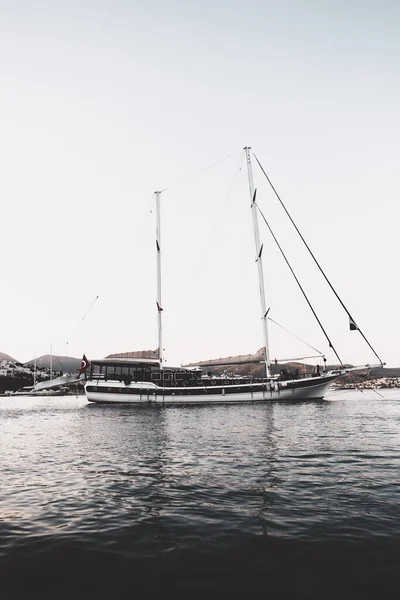 Моторна Яхта Морі — стокове фото