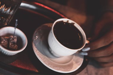 Bir fincan Türk kahvesi.