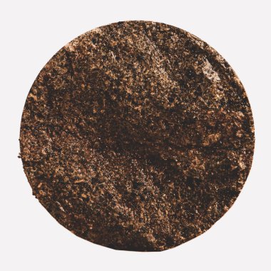 Boş seramik kırpma yolu ile beyaz arkaplan izole