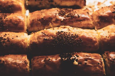 Lezzetli ve ızgara sandviç.