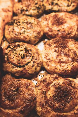 Lezzetli ve ızgara sandviç.