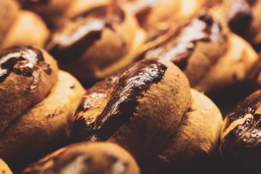 Lezzetli ve ızgara sandviç.