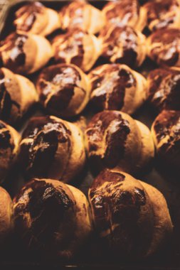 Lezzetli ve ızgara sandviç.