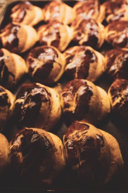 Lezzetli ve ızgara sandviç.