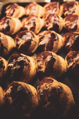 Lezzetli ve ızgara sandviç.