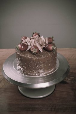 Masada lezzetli bir pasta var.