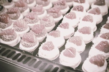 Masada lezzetli bir pasta var.