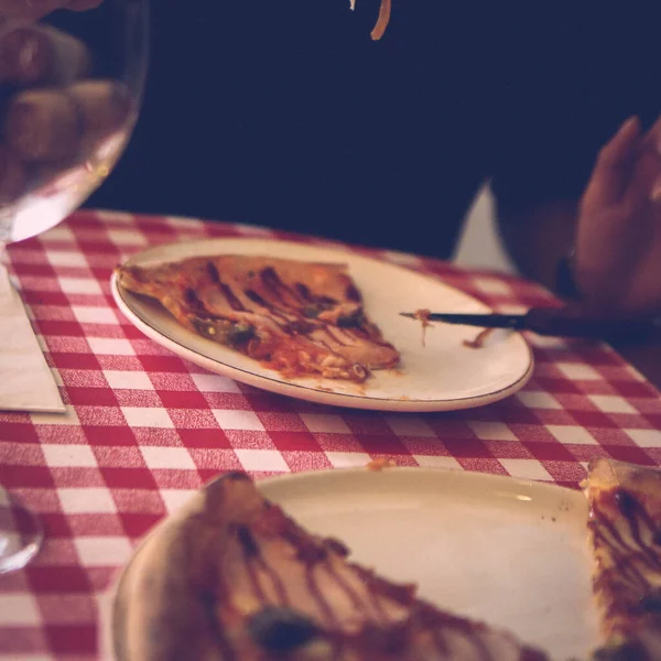 おいしい混合ピザイタリア料理 — ストック写真