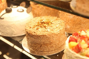 Masada lezzetli bir pasta var.