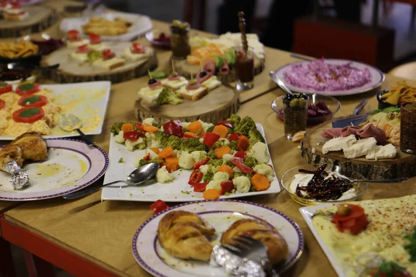 Peynir Tabağı Gurme Şarap Peynir Tabağı — Stok fotoğraf