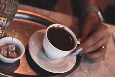 Bir fincan Türk kahvesi.