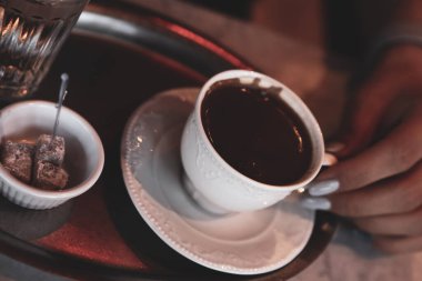 Bir fincan Türk kahvesi.