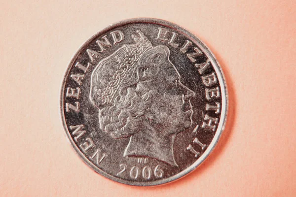 Κέρματα Νέας Ζηλανδίας Δολάρια Νέας Ζηλανδίας — Φωτογραφία Αρχείου