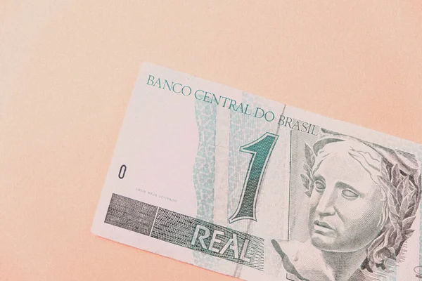 Billete Efectivo Brasileño —  Fotos de Stock