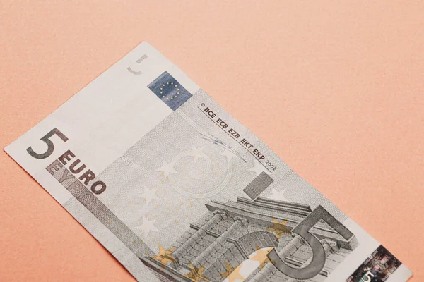 Pieniądze Walucie Europejskiej Banknoty Euro — Zdjęcie stockowe