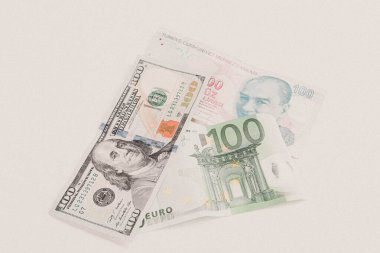 Türk Lirası, Amerikan Doları ve Euro