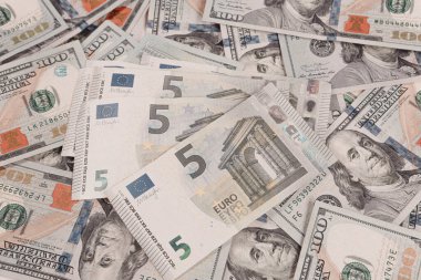 Bize dolar ve euro banknot para