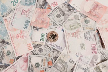 Multi Euro Nakit ve Bozuk Para, farklı türde yeni nesil banknotlar, bitcoin, Türk lirası