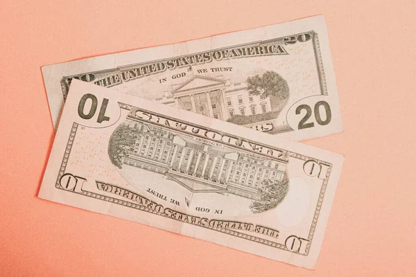 Beaucoup Argent Dollars Américains — Photo