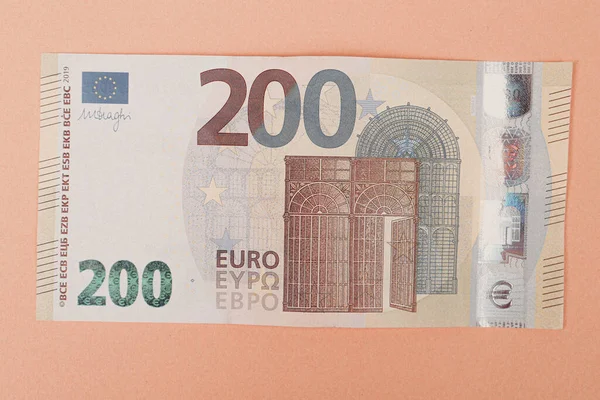 Monnaie Européenne Monnaie Billets Euros — Photo
