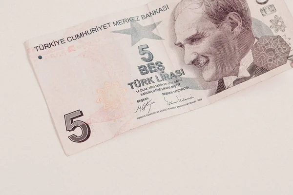 Monnaie Turque Lire Turque Billets — Photo