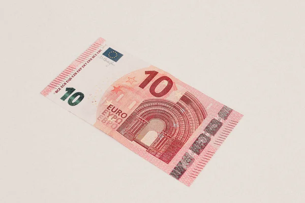 Monnaie Européenne Monnaie Billets Euros — Photo