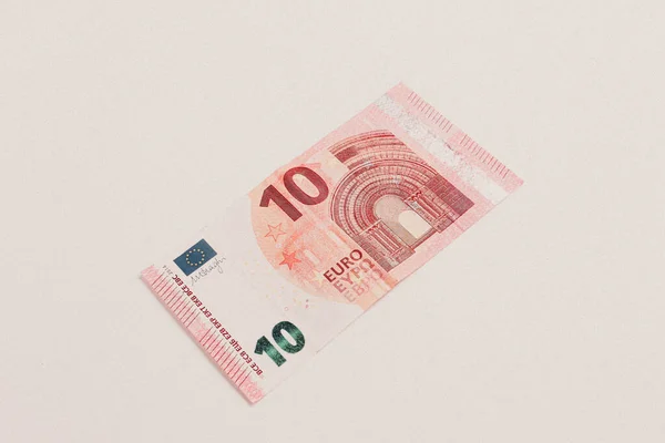 Moneda Europea Dinero Billetes Euros —  Fotos de Stock