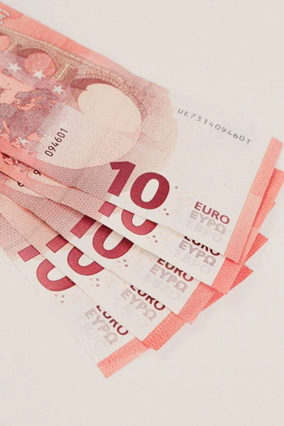 Europäische Währung Euro Banknoten — Stockfoto