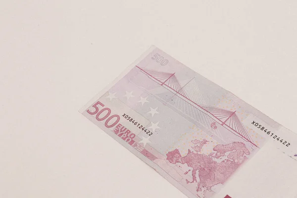 Pieniądze Walucie Europejskiej Banknoty Euro — Zdjęcie stockowe