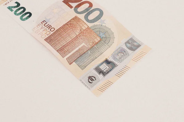 Monnaie Européenne Monnaie Billets Euros — Photo