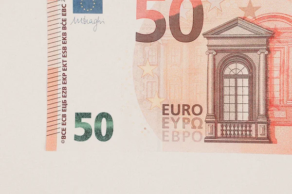 Bani Monedă Europeană Bancnote Euro — Fotografie, imagine de stoc