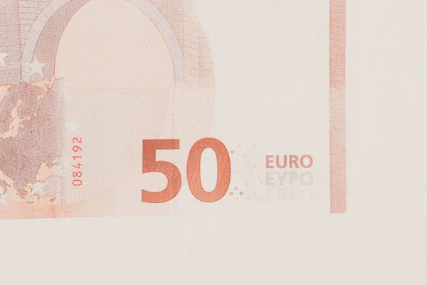 Europäische Währung Euro Banknoten — Stockfoto