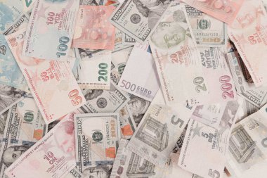 Multi Euro Nakit ve Bozuk Para, farklı türde yeni nesil banknotlar, bitcoin, Türk lirası