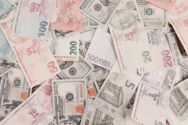 Multi Euro Nakit ve Bozuk Para, farklı türde yeni nesil banknotlar, bitcoin, Türk lirası