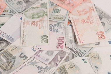Multi Euro Nakit ve Bozuk Para, farklı türde yeni nesil banknotlar, bitcoin, Türk lirası