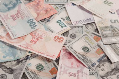 Multi Euro Nakit ve Bozuk Para, farklı türde yeni nesil banknotlar, bitcoin, Türk lirası