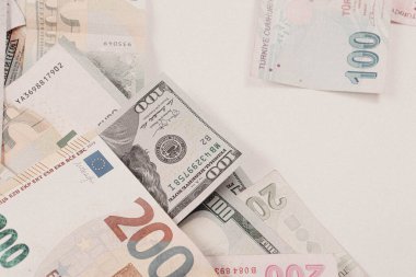 Multi Euro Nakit ve Bozuk Para, farklı türde yeni nesil banknotlar, bitcoin, Türk lirası